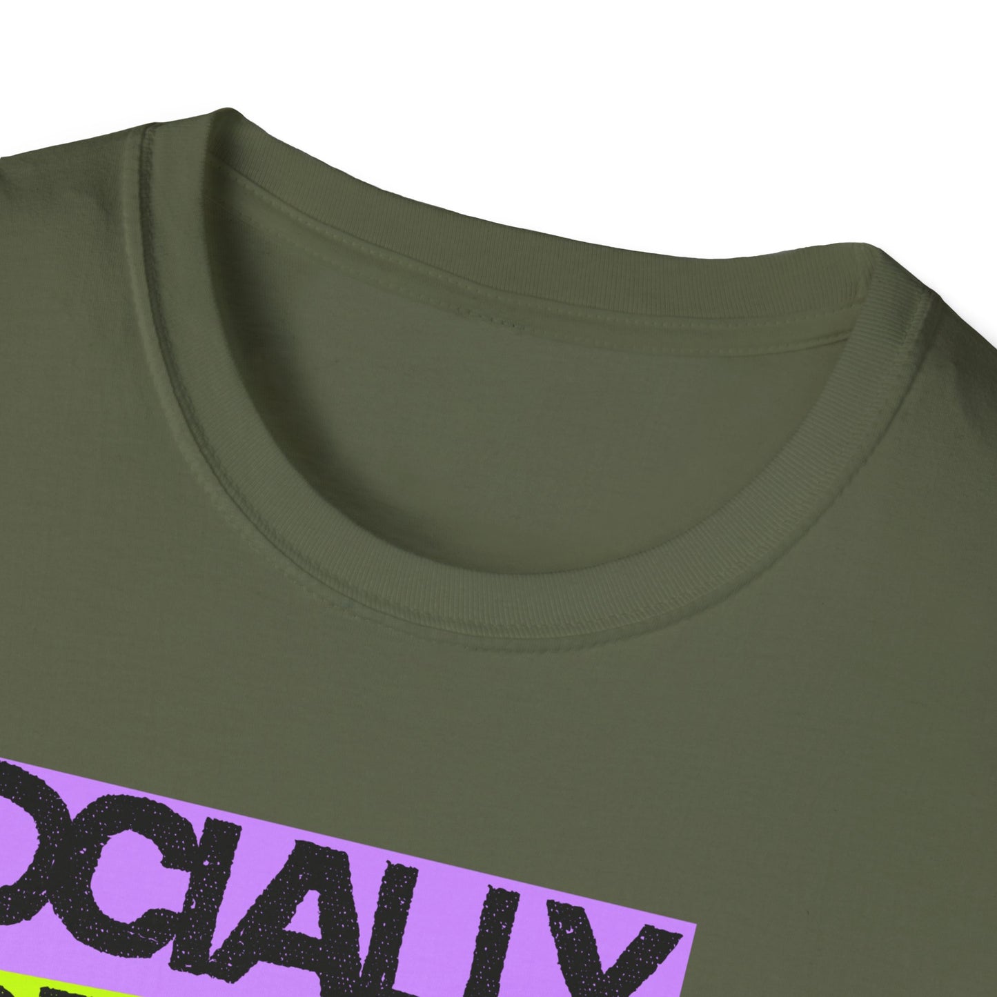 Socially Selective T-Shirt | Unisex Softstyle Tee for Casual Outings, Gift for Friends, Summer Style, Cool Trendy Top